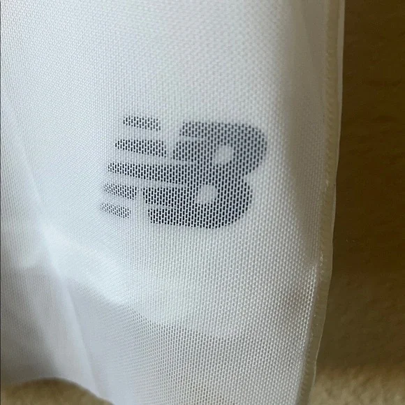 New Balance Women's Short Sleeve White Tee - Picture 3 of 3